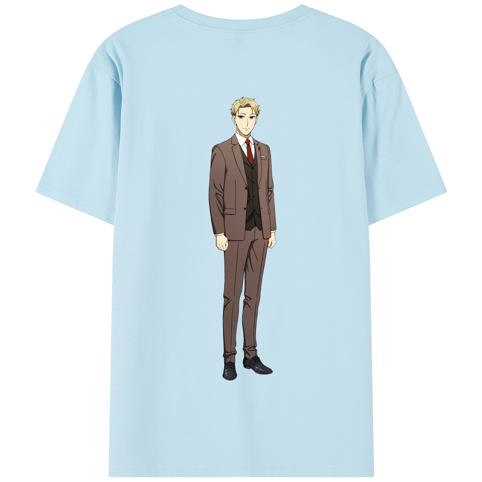 （画像用） SPY×FAMILY间谍家家酒 綿100％半袖Tシャツ（背面プリント）